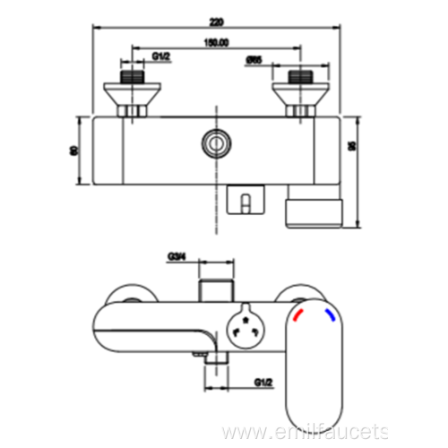 Bathtub tub shower spout converter diverter